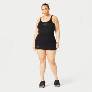 NWT Brandon Blackwood Studio Ribbed Mid Rise Skirt🐞